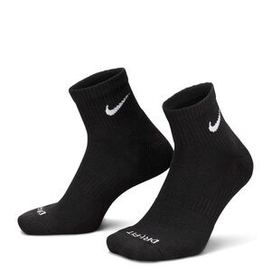 Nike Black Ankle Socks any size 6 pack